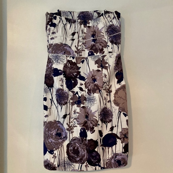 Strapless Floral Mini - Picture 2 of 2